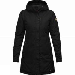 Fjallraven Womens Kiruna Padded Parka Black